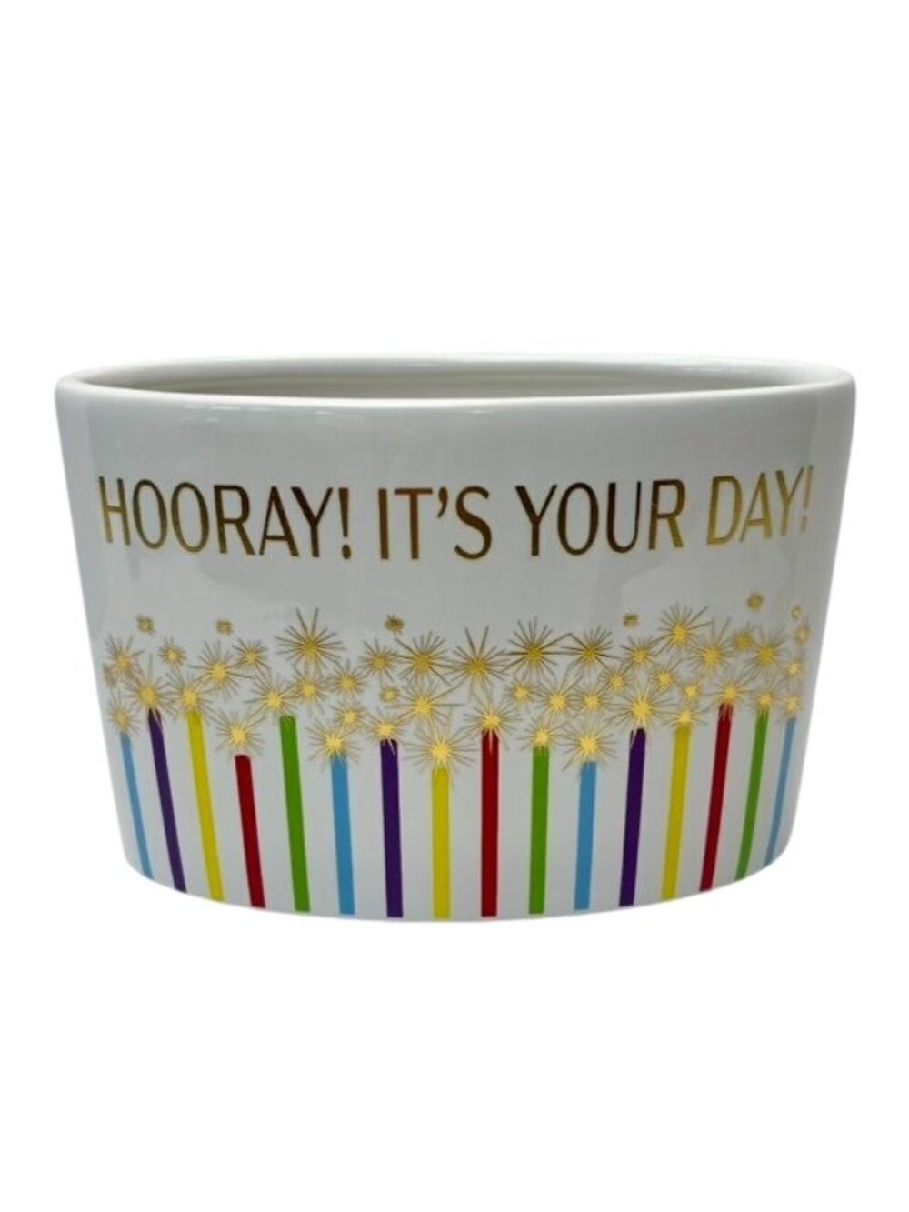Hooray It’s Your Day Ceramic Birthday Vase Planter - Picture 2 of 8